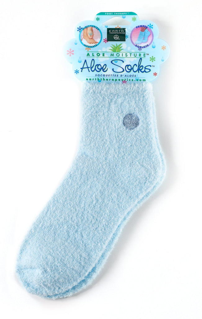 Earth Therapeutics Green & Confetti Aloe Socks, 2 ct - Kroger